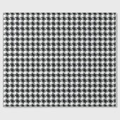 Houndstooth Wrapping Paper Cadeaupapier (Vlak)
