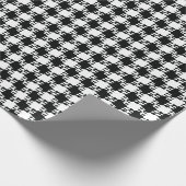 Houndstooth Wrapping Paper Cadeaupapier (Hoek)