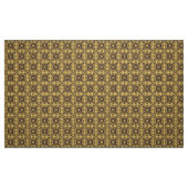 Hourglass Abstract Gedrukt Patterned Gold Stof (Fat Quarter)