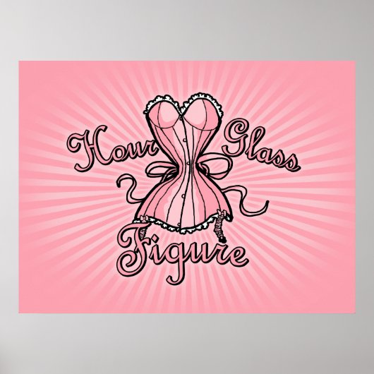 Hourglass Figuur Poster (Voorkant)
