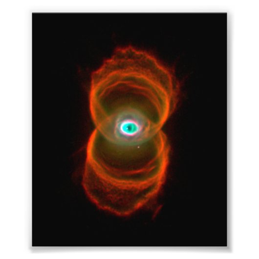 Hourglass Nebula Space Astronomie Foto Afdruk (Voorkant)