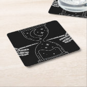 Hourglass of death onderzetter (Schuin)