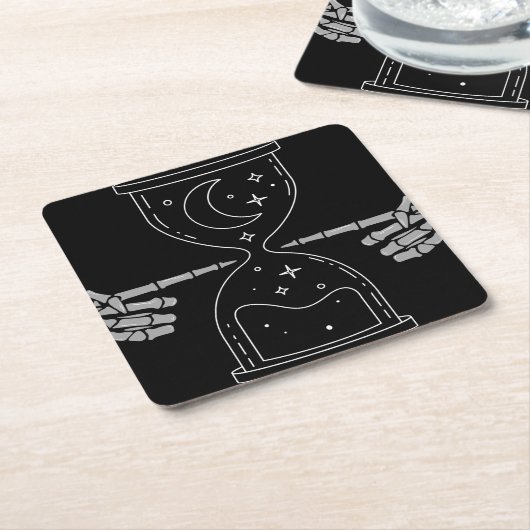 Hourglass of death onderzetter (Schuin)