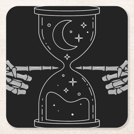 Hourglass of death onderzetter (Voorkant)