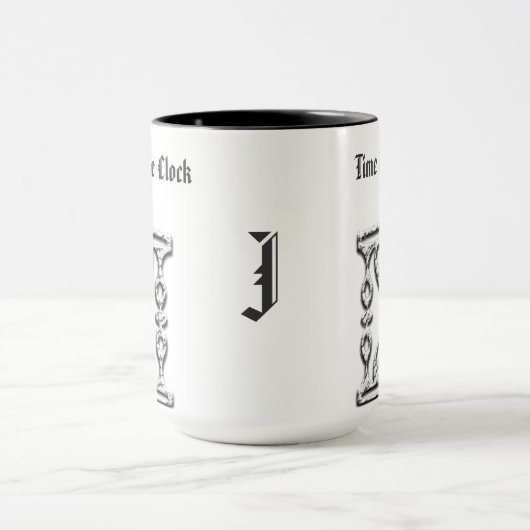 Hourglass op Gepersonaliseerd koffiedogen: minimaa Mok (Midden)