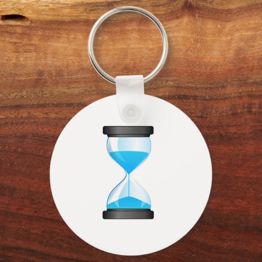 Hourglass Sand Timer Sleutelhanger (Voorkant)