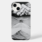 Hourglass Time Hands Surreal tekening Donkere kuns Case-Mate iPhone Case (Achterkant)