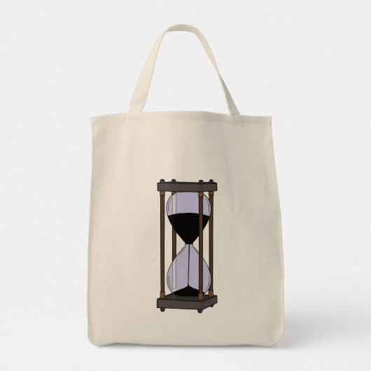 Hourglass Timeframe Tote Bag (Achterkant)