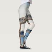 Housai Mount Fuji vanaf de brug onder Mannen Leggings (Rechts)