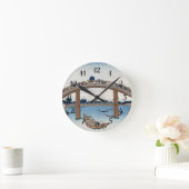 Housai Mount Fuji vanaf de brug onder Mannen Ronde Klok (Huis)