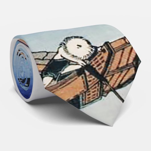 Housai Mount Fuji vanaf de brug onder Mannen Stropdas (Opgerold)