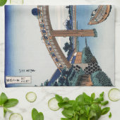 Housai Mount Fuji vanaf de brug onder Mannen Theedoek (Gevouwen)