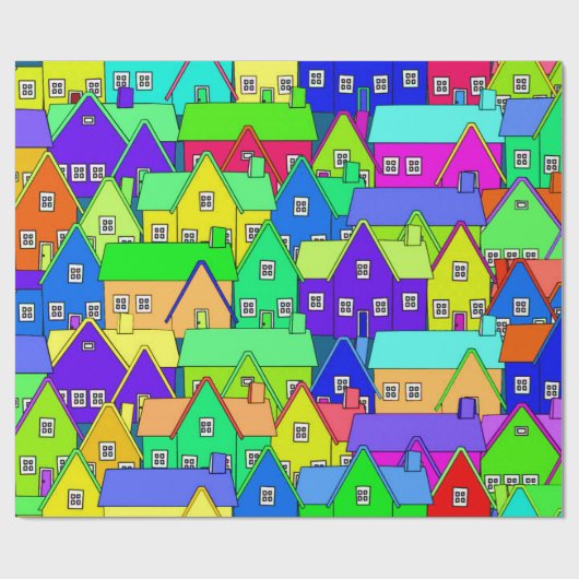 House_006 Cadeaupapier (Vlak)