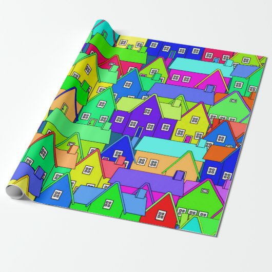 House_006 Cadeaupapier (Uitgerold)