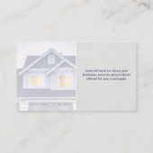 House Afbeelding | Visitekaartje beveiligingspicto (Achterkant)