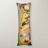 House and Home Pet Cats and Dogs Body Pillow Lichaamskussen (Achterkant (Verticaal))