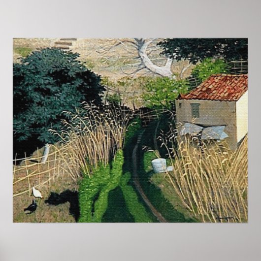 House and Reeds - Felix Vallotton Poster (Voorkant)