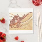 House Art Paper Napkins Servet (Insitu)