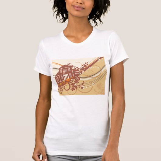 House Art Womens T-Shirt (Voorkant)