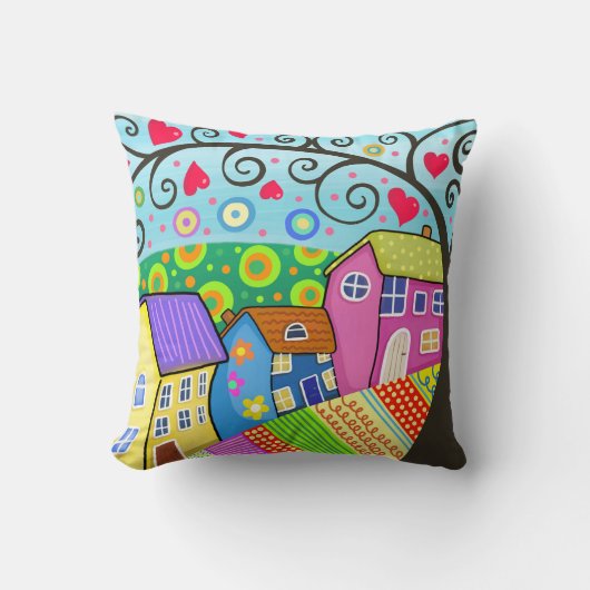 House Artwork Kussen (Voorkant)