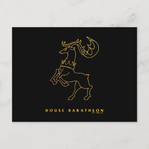 House Baratheon Icon Briefkaart