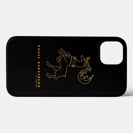 House Baratheon Icon Case-Mate iPhone Case (Achterkant (horizontaal))