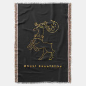 House Baratheon Icon Deken (Voorkant Verticaal)