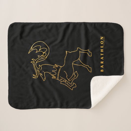 House Baratheon Icon Sherpa Deken (Voorkant (horizontaal))