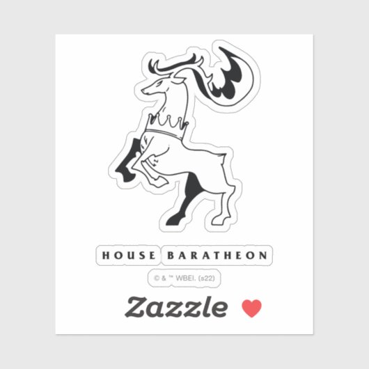 House Baratheon Icon Sticker (Vel)