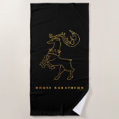 House Baratheon Icon Strandlaken (Voorkant)