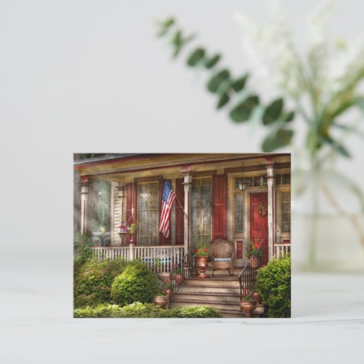 House - Belvidere, NJ - een klassiek Amerikaans th Briefkaart (Staand voorkant)