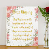 House Blessing Plaque Fotoplaat