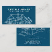 House Blue Print Schema's | architect Visitekaartje (Voorkant / Achterkant)