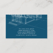 House Blue Print Schema's | timmerman Visitekaartje (Achterkant)