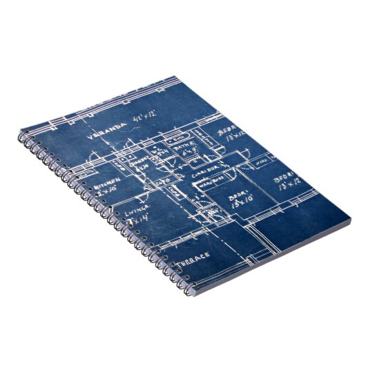House Blueprints Notitieboek (Rechterzijde)