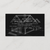 House Blueprints Schematics | Architect | Hardware Visitekaartje (Achterkant)