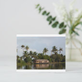 House Boat Briefkaart (Staand voorkant)