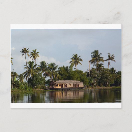House Boat Briefkaart (Voorkant)