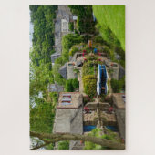 House Boat Reflections Brittany France Travel Legpuzzel (Verticaal)