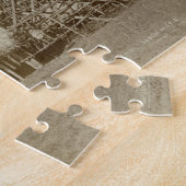 House Building in Samoa, c.1875 (sepia foto) Legpuzzel (Zijkant)