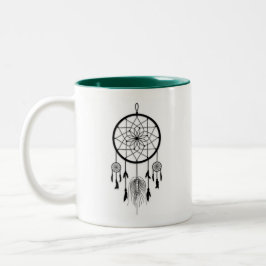 House Centipede Dream Catcher Tweekleurige Koffiemok