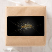 House Centipede Scutigera Coleoptrata Etiket (Insitu)