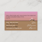 House Church Visitekaartje (Achterkant)