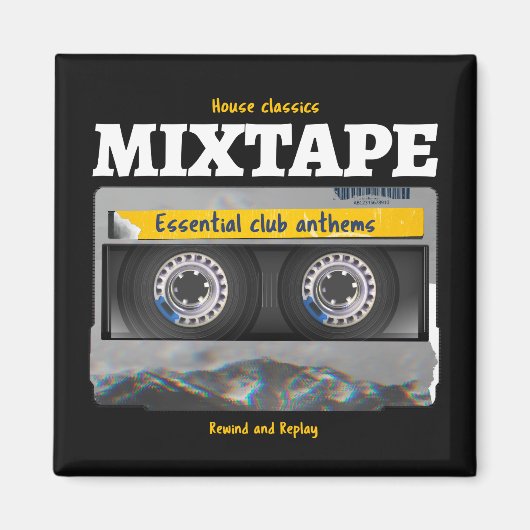 House Classics Mixtape Club Anthems Magneet (Voorkant)