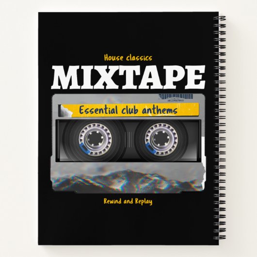 House Classics Mixtape Club Anthems Notitieboek (Achterkant)