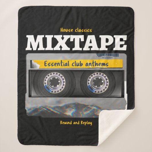 House Classics Mixtape Club Anthems Sherpa Deken (Voorkant)