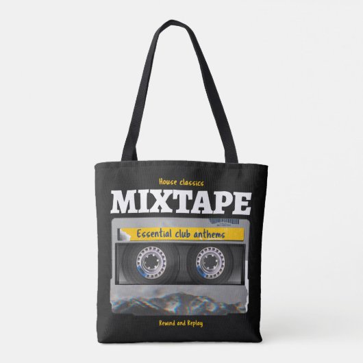 House Classics Mixtape Club Anthems Tote Bag (Achterkant)