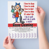 House Cleaner Promotion-flyer Flyer (Hand)