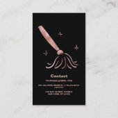 House Cleaner Roos Gold Cleaning Service Visitekaartje (Achterkant)