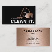House Cleaner Roos Gold Cleaning Service Visitekaartje (Voorkant / Achterkant)